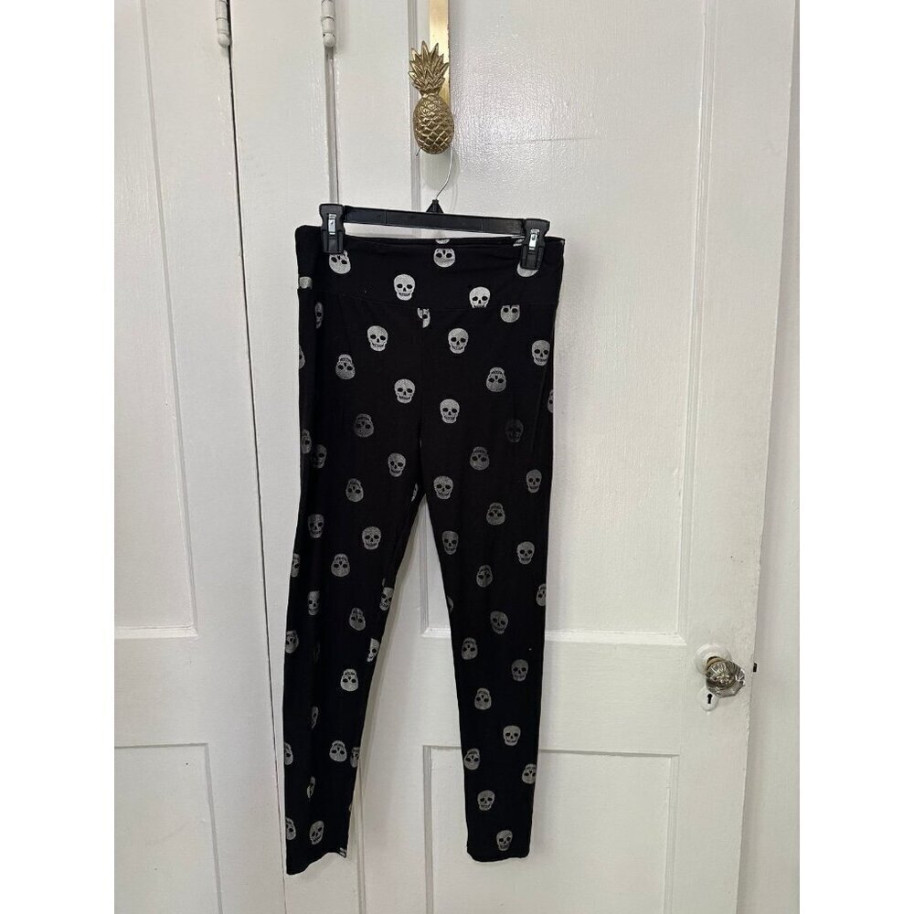 No boundaries women’s size large skull leggings